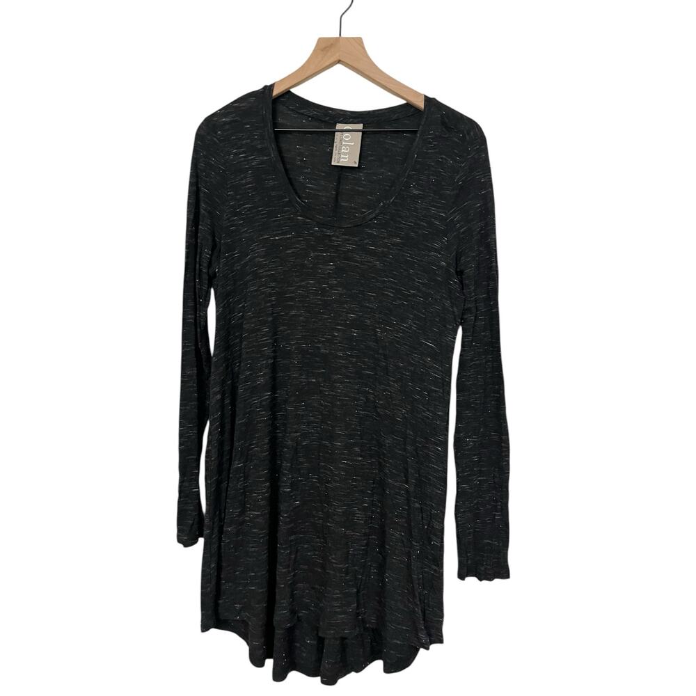 Dolan Left Coast Collection Anthropologie Black Space Dye Dress Size Medium